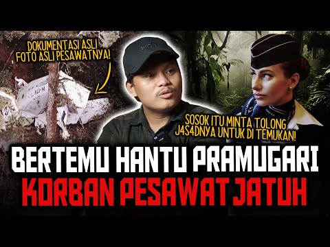 DIJAMIN MERINDING !! DIDATANGI ARWAH GENTAYANGAN PRAMUGARI KORBAN PESAWAT JATUH - REKAMANNYA JELAS