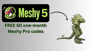 How to Get Meshy 5 Pro for FREE – Limited Time Only!
