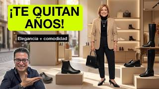 5 zapatos que REJUVENECEN tu estilo después de los 55
