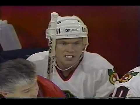 Minnesota North Stars vs Chicago Blackhawks Game 1 Norris Division Semi-Finals