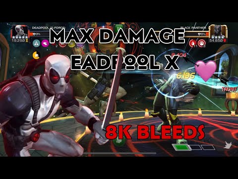 Max* Damage Deadpool Xforce! - Horsemen DP Not bad! - marvel contest of champions