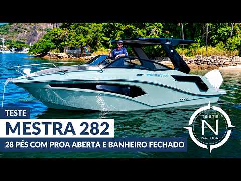 Teste Mestra 282: o que esperar dessa lancha de 28 pés? | NÁUTICA