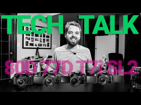 JEEPERS! Canon SL2 vs T7i vs 77D vs 80D for Vlogging. What to pick?!