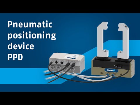 Produktanimation Pneumatische Positioniereinheit PPD