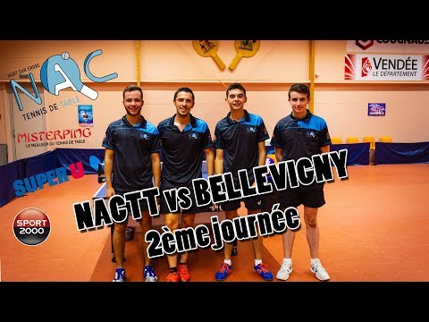 NAC TENNIS DE TABLE 1 vs BELLEVIGNY ES 4 - Régionale 3 | Tennis de table