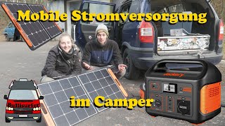 Mobile Stromversorgung für den Camper - Jackery Powerstation Explorer 500 Test & Review