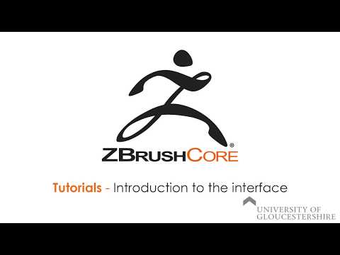 ZbrushCore tutorial 1 - Interface