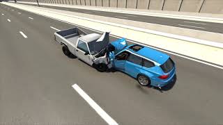 Deadly Head-On Collisions at High Speed | Slow Motion | BeamNG.drive Gameplay