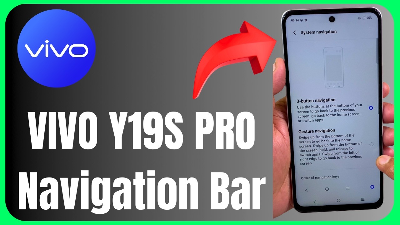🔘 Vivo Y19s Pro Navigation Bar Settings 😱📱 | Buttons & Gestures Tutorial 🔥
