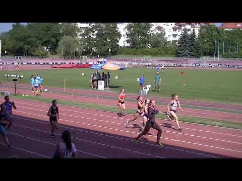 Bieg na 100m K - Seria 1- Małopolski Mityng Lekkoatletyczny -  I Ty możesz zostać Mistrzem