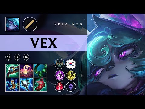 Vex Mid vs Syndra - KR Challenger Patch 25.22