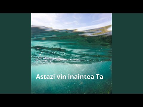 Astazi vin inaintea Ta