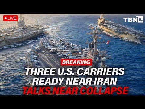 BREAKING: 100 Potential Bombs BACK On Table; U.S. Sends 3 Carriers; Iran Talks Falter | TBN Israel