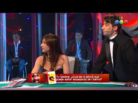 Mi hombre puede: Juego 1 salto (muestra Nazareno) - Susana Giménez