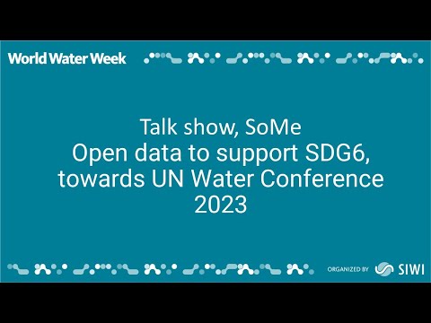 World Water Week 2022 announcement of WaPOR going global