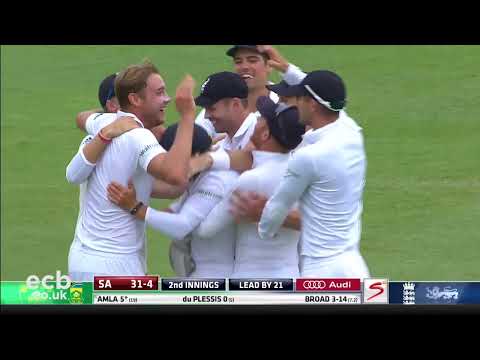 Stuart Broad Takes 5-1... Extraordinary Bowling Spell Against South Africa...
