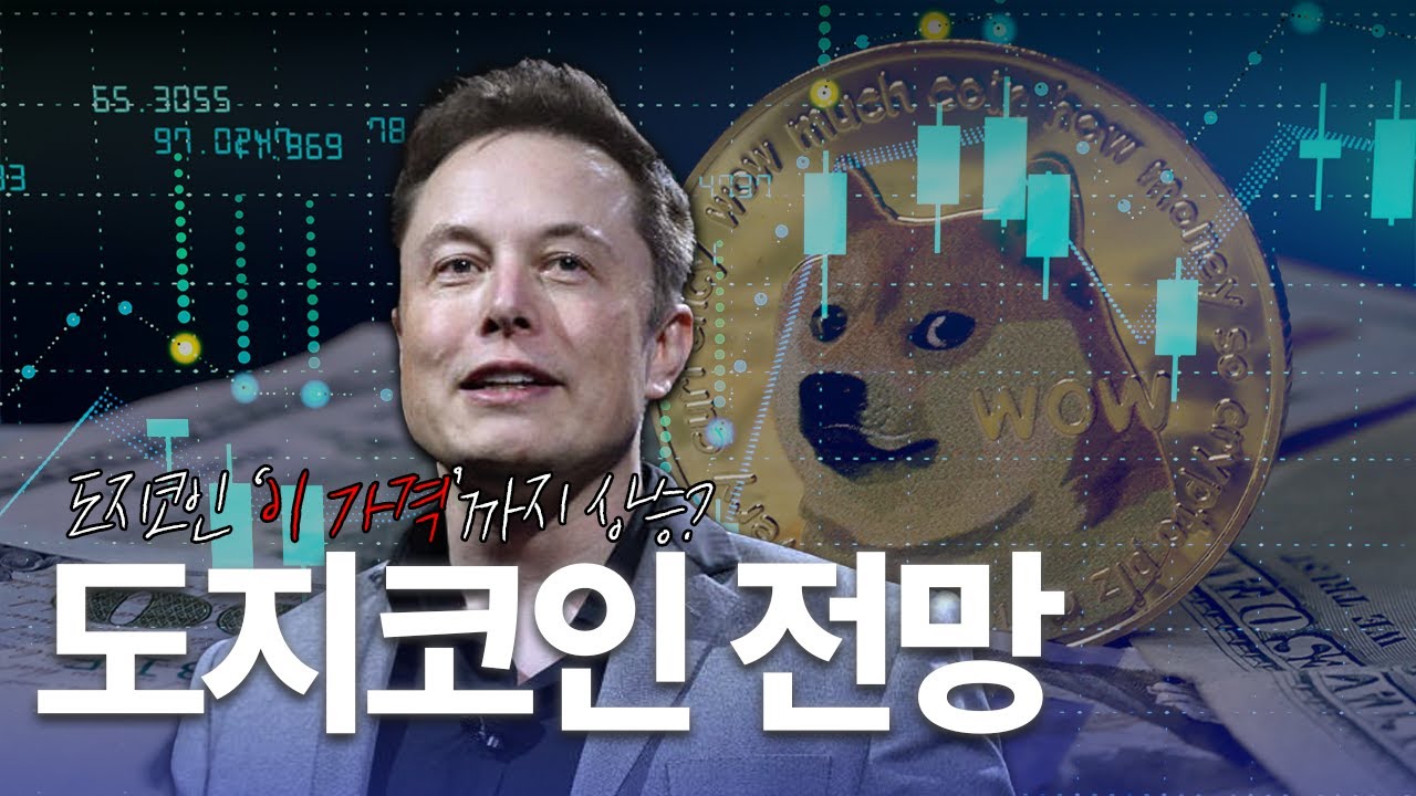 도지 600원 예상?! 가볍게 보는 도지코인 전망.MP4 - 😄유머 - 침하하