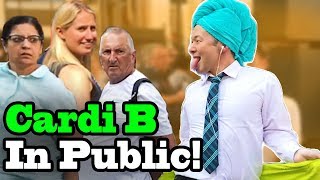 Cardi B, Bad Bunny, J Balvin - &quot;I Like It&quot; - SINGING IN PUBLIC!!