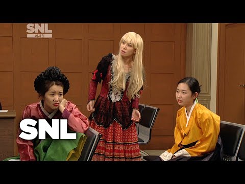 Stepmothers At The Courtroom - SNL Korea
