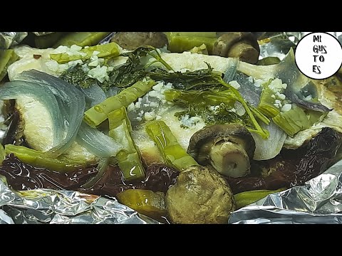 Filete de pescado al vapor empapelado| PREPARALO EN ESTA CUARESMA|@migustoescocinaideas