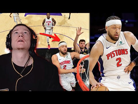 Pistons put BTA... Reacting to Lakers vs Pistons...