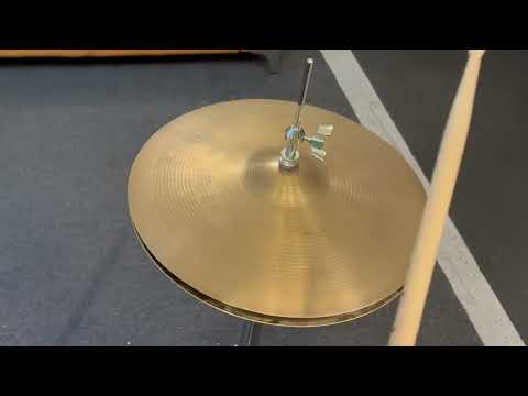 Zildjian 1960s 14" Hi-Hats 878g / 1207g - Video image 5