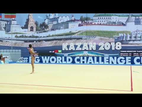 Laura Zeng USA - Clubs WCC Kazan 2018 AA 17.950
