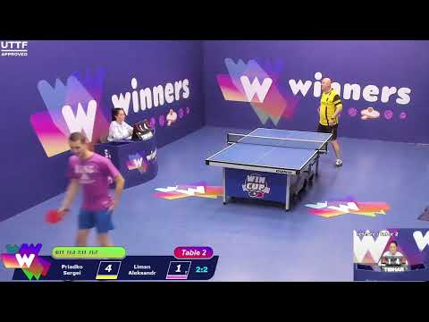 WINners CUP table 2  11.12  Priadko Sergei - Liman Aleksandr 19:00