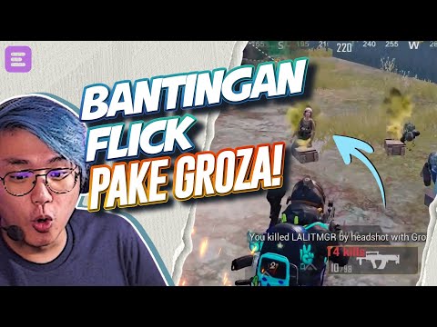 FLICK PAKE GROZA! - PUBG MOBILE INDONESIA