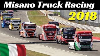 Misano European Truck Championship 2018 Highlights - Truck on Fire, Huge Flames, Accidents & More!