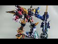 国代版迷你特工队大暴龙组合 Miniforce Dinoid Warrior Great Rex Kaiser D9 Transformer Com
