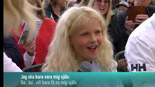 Bara få vara mig själv - Bishara - Allsång på Skansen 2019