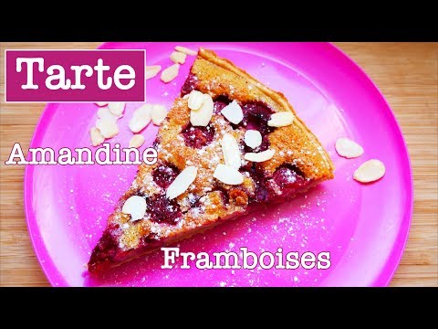 Tarte amandine framboises facile 🤤