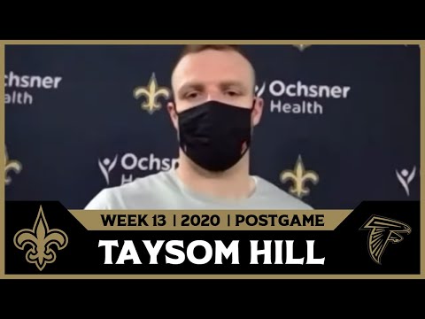 Taysom Hill on Week 13 Win | Saints-Falcons Postgame | Week 13 2020