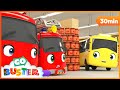 Buster's Trip to the Supermarket | +30 Minutes of Kids Cartoons | Go Buster