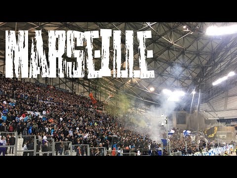 15.02.2018 // OLYMPIQUE MARSEILLE VS. SPORTING BRAGA // PYRO SUPPORT