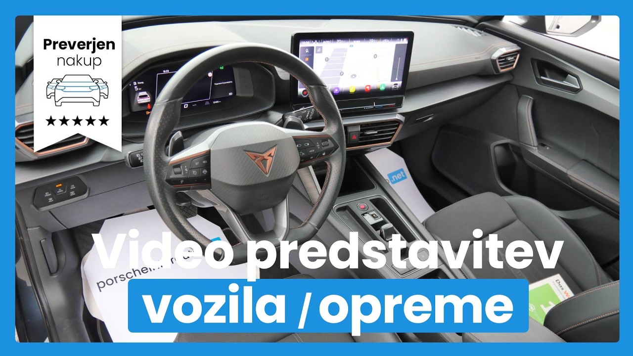 Cupra Formentor 1.5 TSI DSG - MEMORY - OGR. VOLAN - SAMO 12.490KM