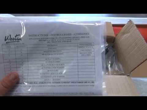 Installation of Westin Pro Traxx Nerf Step Bars on 2014-15 GM Sierra/Silverado