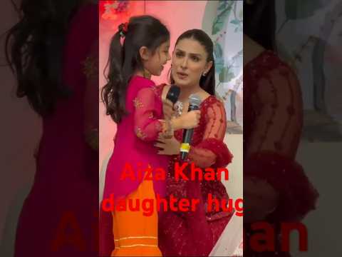 #Ayesha Khan apni beti ko hug kar rahi hai singing bhi kar rahi hai new #drama #short #video #viral