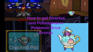 How to get Sinistea and Polteageist in Pokemon Brick Bronze