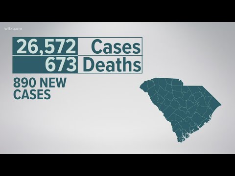 890 new SC virus cases, 14 new confirmed deaths