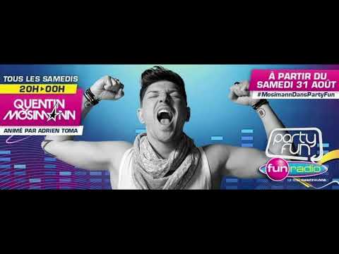 Party Fun - Le 1er mix de Quentin Mosimann le 31 Août 2013 sur Fun Radio