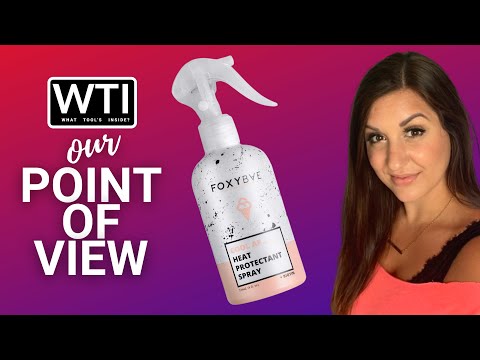 FoxyBae Cool AF Heat Protectant Spray - WTI product video review