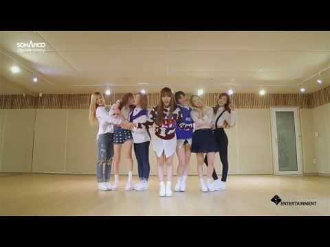 소나무SONAMOO 가는거야 안무영상Dance Practice (nahyun kissing)