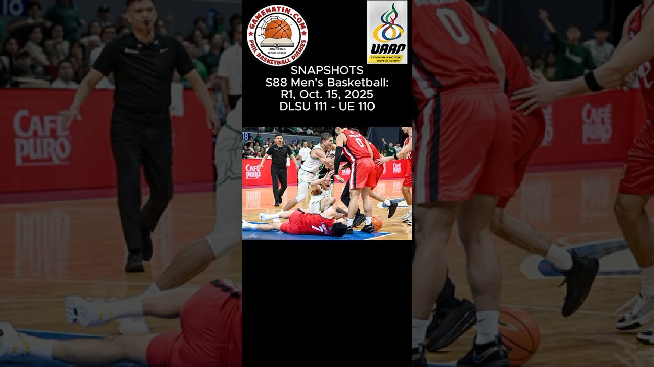 Snapshots: Men's Basketball - DLSU 111 - UE 110 (OT)
