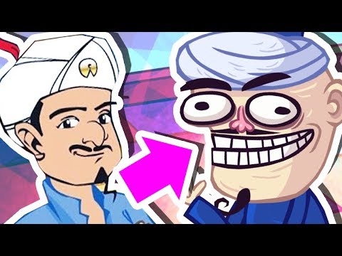 REMEMBER THE AKINATOR?! This is him now... (Trollface Quest Video Games 2)