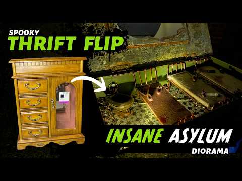 Mini Haunted Hospital Build Inside a Jewelry Box