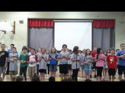 Emmons 4th Grade Spirit Assembly 2013