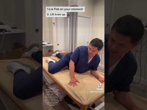 Easy and Simple Crack your Low back technique.