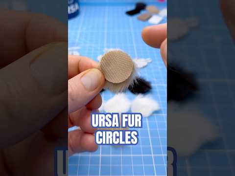 URSA Fur Circles - Super Soft Furry Wind Protectors for Lav Mics